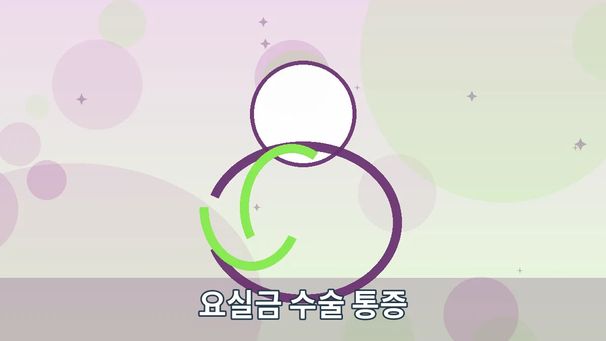 요실금 수술 통증 안내 이미지 1